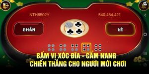 Bấm Vị Xóc Đĩa - Cẩm Nang Chiến Thắng Cho Người Mới Chơi